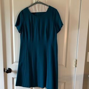 Elegant Teal Women's Talbots Dress